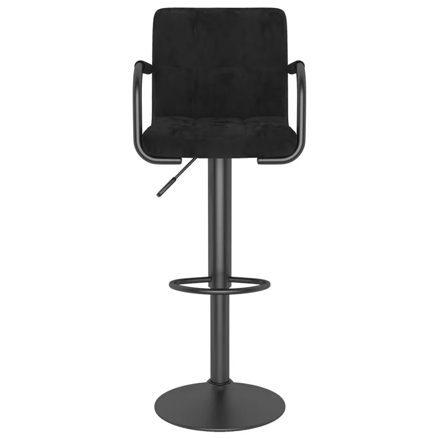 Tabouret de bar Noir Velours - 3