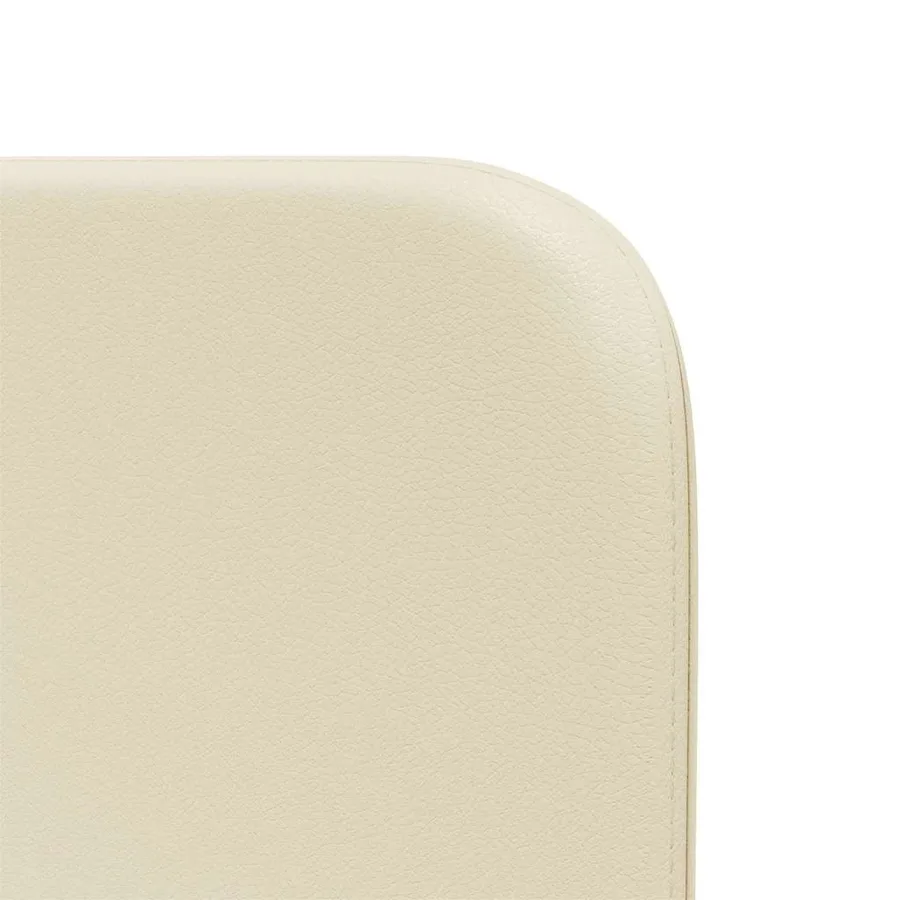 Oreille de tête de lit Crème 40,5 x 40,5 x 4 cm PVC - 9