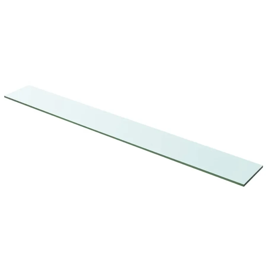 Panneaux d'étagère 2 pcs Verre Transparent 100 x 12 cm - 2