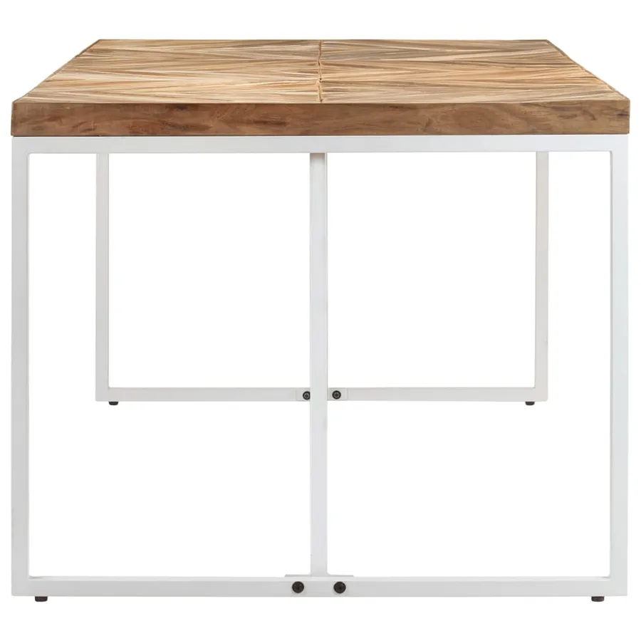 Table à manger 180x90x76 cm Bois massif d'acacia et de manguier - 3