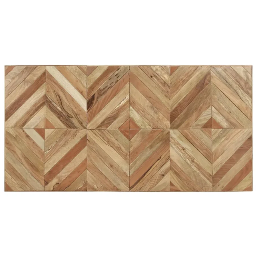Table à manger 180x90x76 cm Bois massif d'acacia et de manguier - 4