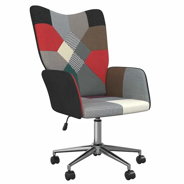 Chaise de relaxation Patchwork Tissu