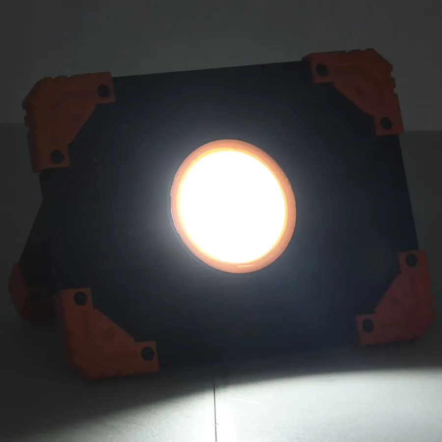 Projecteur à LED portable ABS 10 W Blanc froid - 2