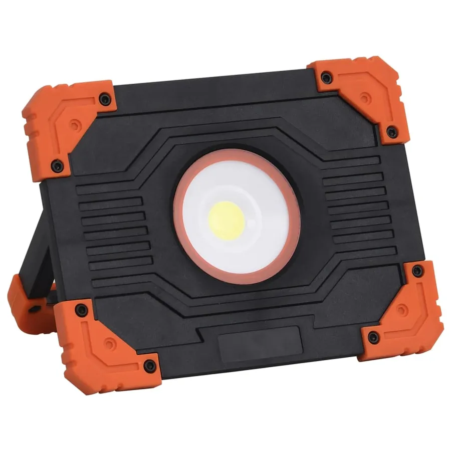 Projecteur à LED portable ABS 10 W Blanc froid - 4