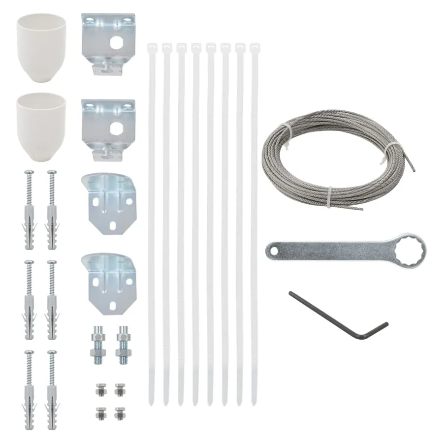 Ensemble d'accessoires pour écran de balcon 29 pcs - 2