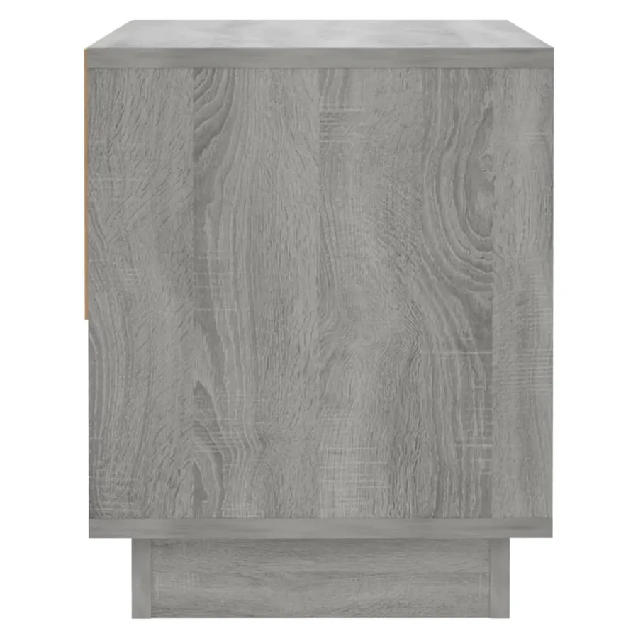Tables de chevet 2 pcs Sonoma gris 45x34x44cm Bois d'ingénierie - 8