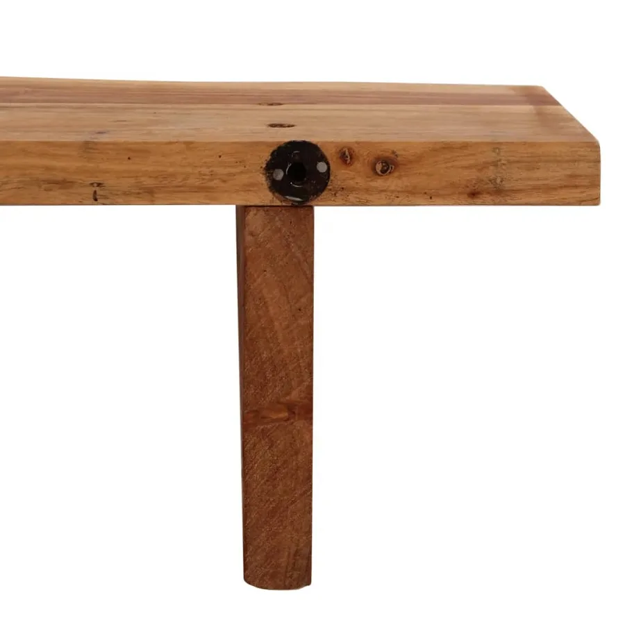 Étagères murales 2 pcs 60x20x18 cm Bois d'acacia massif - 10