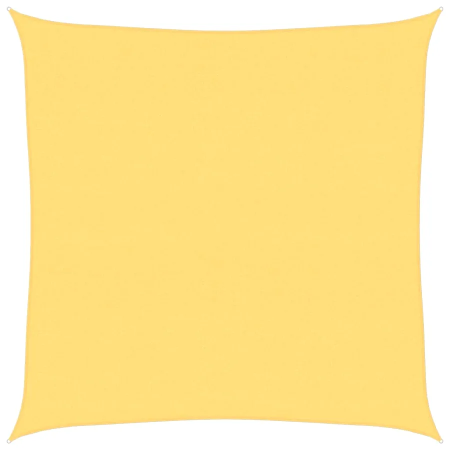 Voile d'ombrage 160 g/m² Beige 6x6 m PEHD - 2