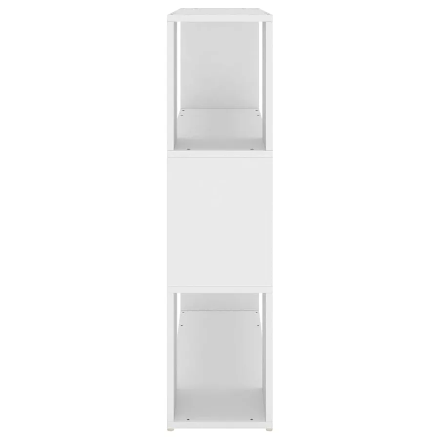 Bibliothèque/Séparateur de pièce Blanc 100x24x94 cm - 6