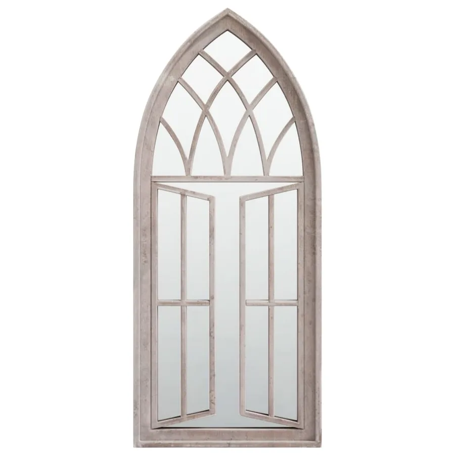Miroir de jardin Sable 70x30 cm Fer pour utilisation extérieure - 2