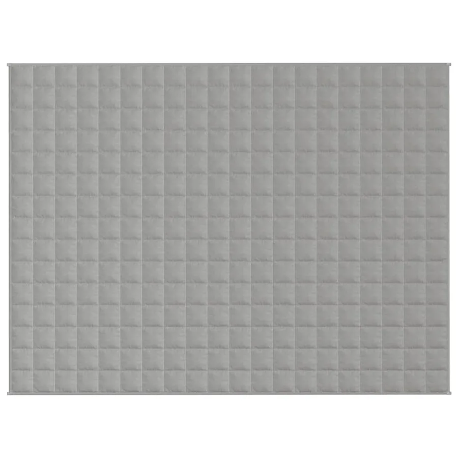 Couverture lestée Gris 152x203 cm 11 kg Tissu - 3