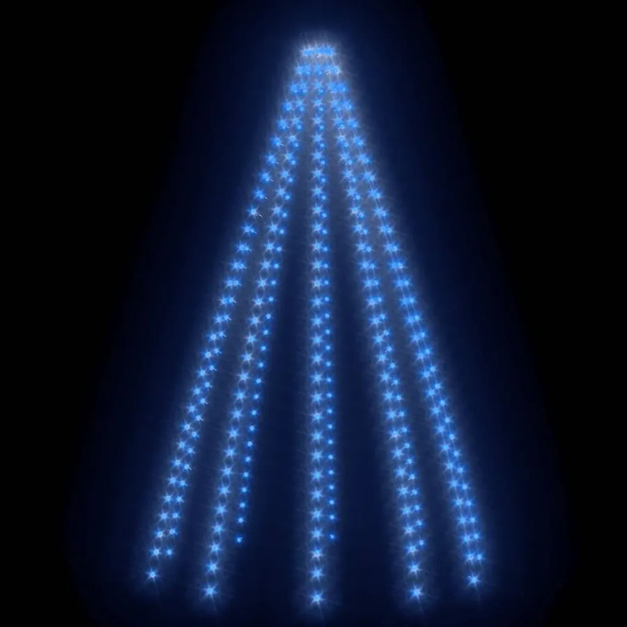 Guirlande lumineuse d'arbre de Noël 250 LED Bleu 250 cm - 4