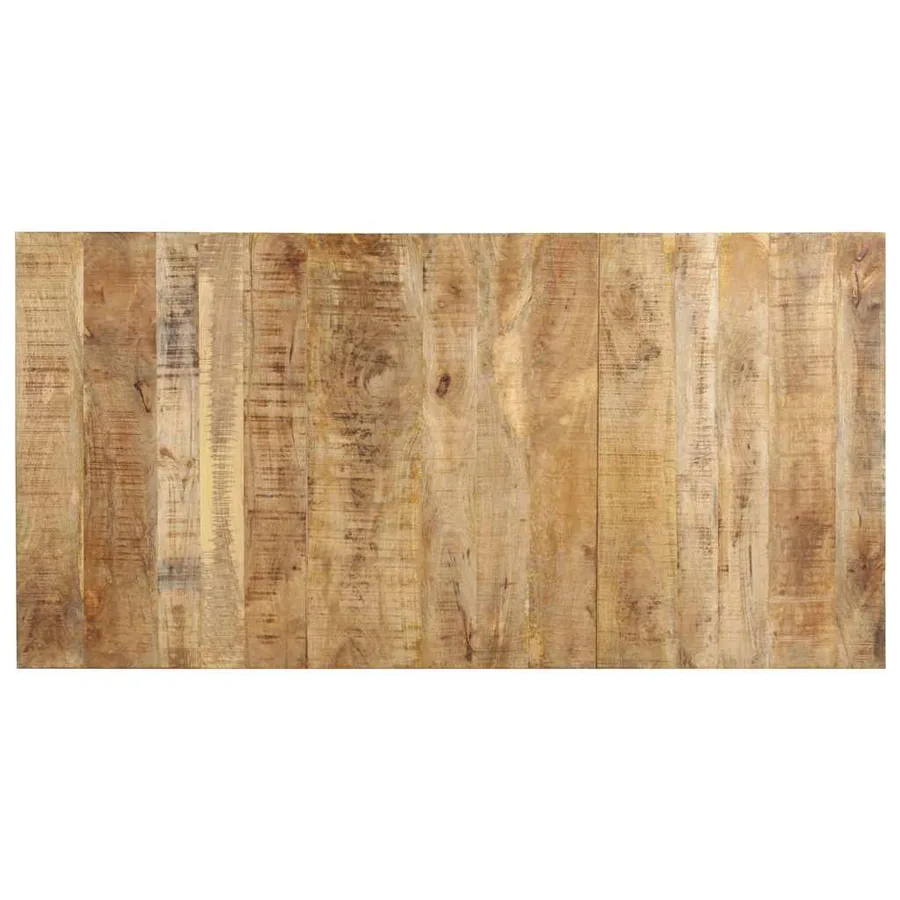 Table à manger 180x90x76 cm Bois de manguier brut - 3