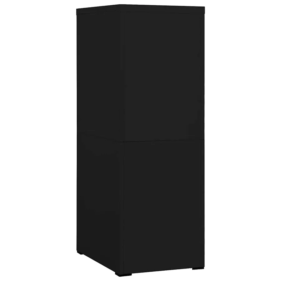 Classeur Noir 46x62x133 cm Acier - 4
