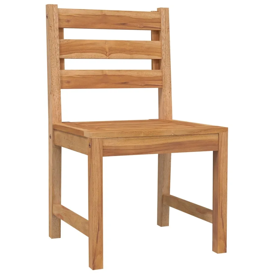 Ensemble à manger de jardin 5pcs Bois de teck massif - 5