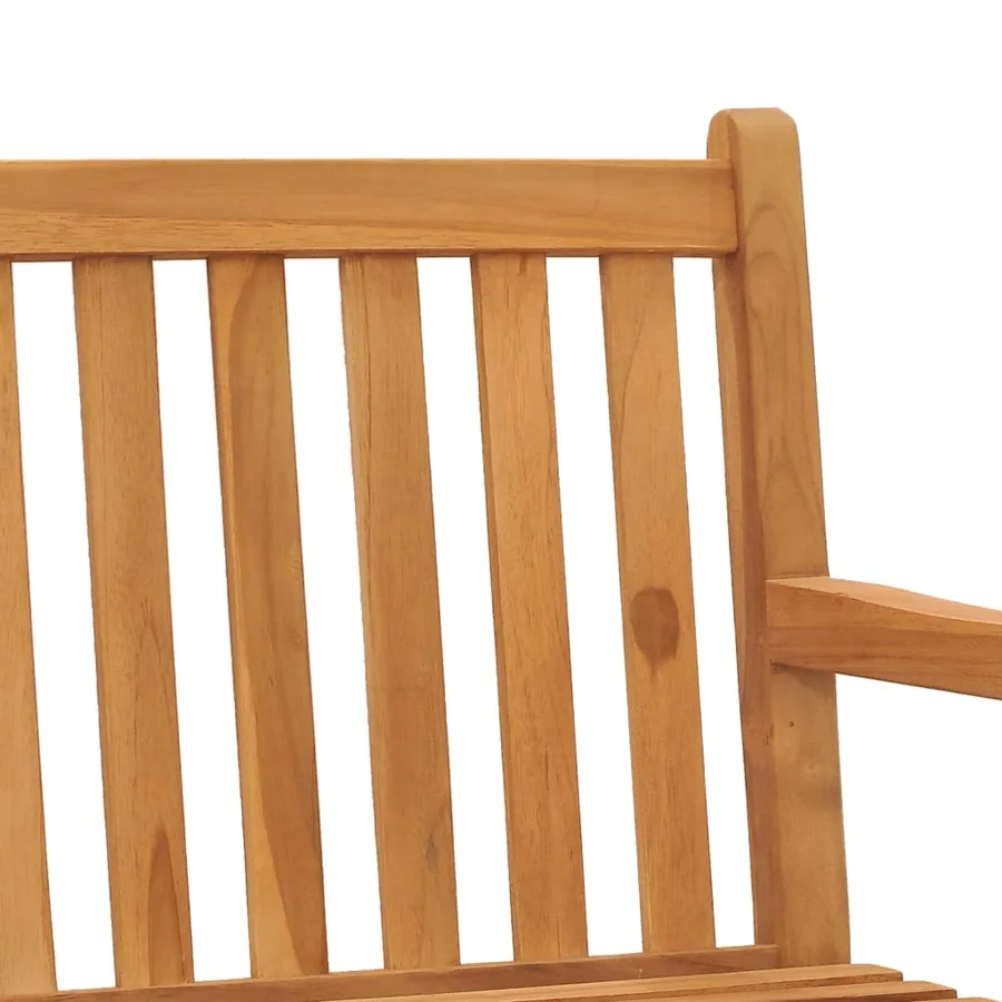 Banc de jardin 180 cm bois de teck solide - 6