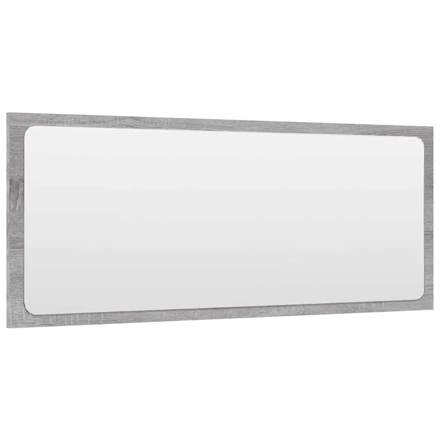 Ensemble de meubles de salle de bain 2 pcs Sonoma gris - 10