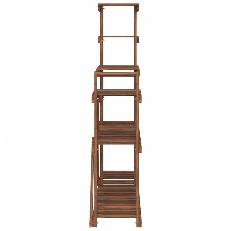 Support à fleurs 110x25x111 cm bois massif de sapin - 5