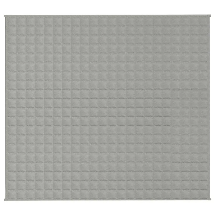 Couverture lestée Gris 200x225 cm 9 kg Tissu - 3
