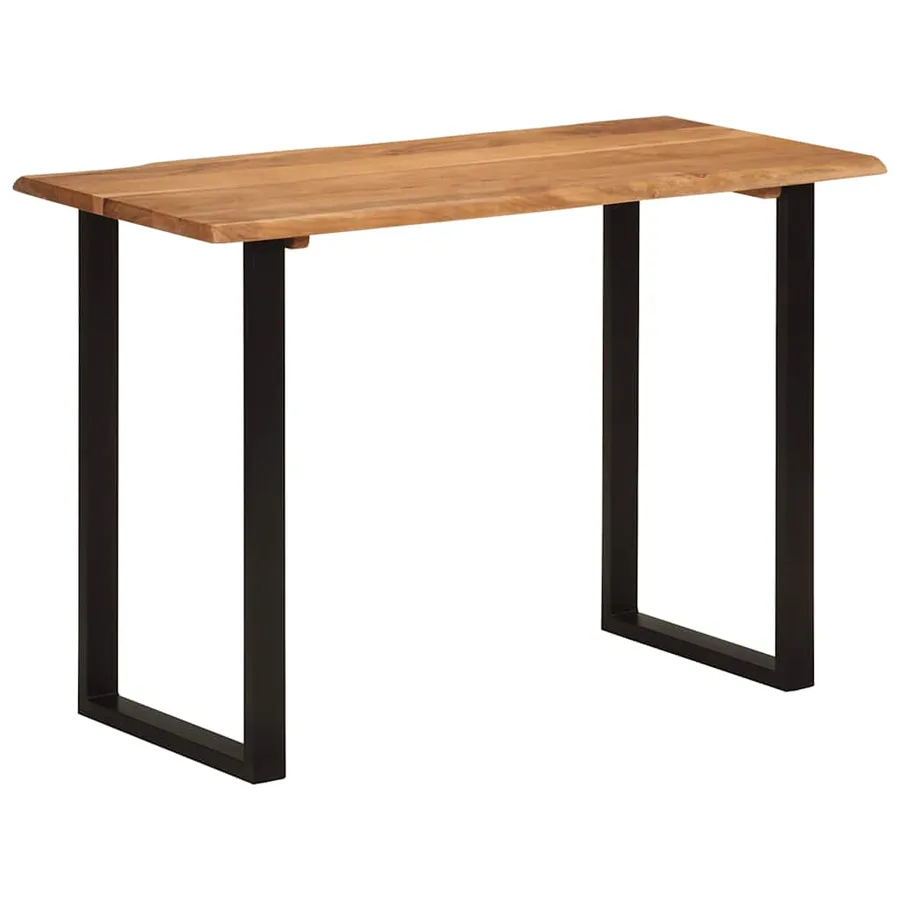 Table à dîner 110x50x76 cm Bois d'acacia solide - 12