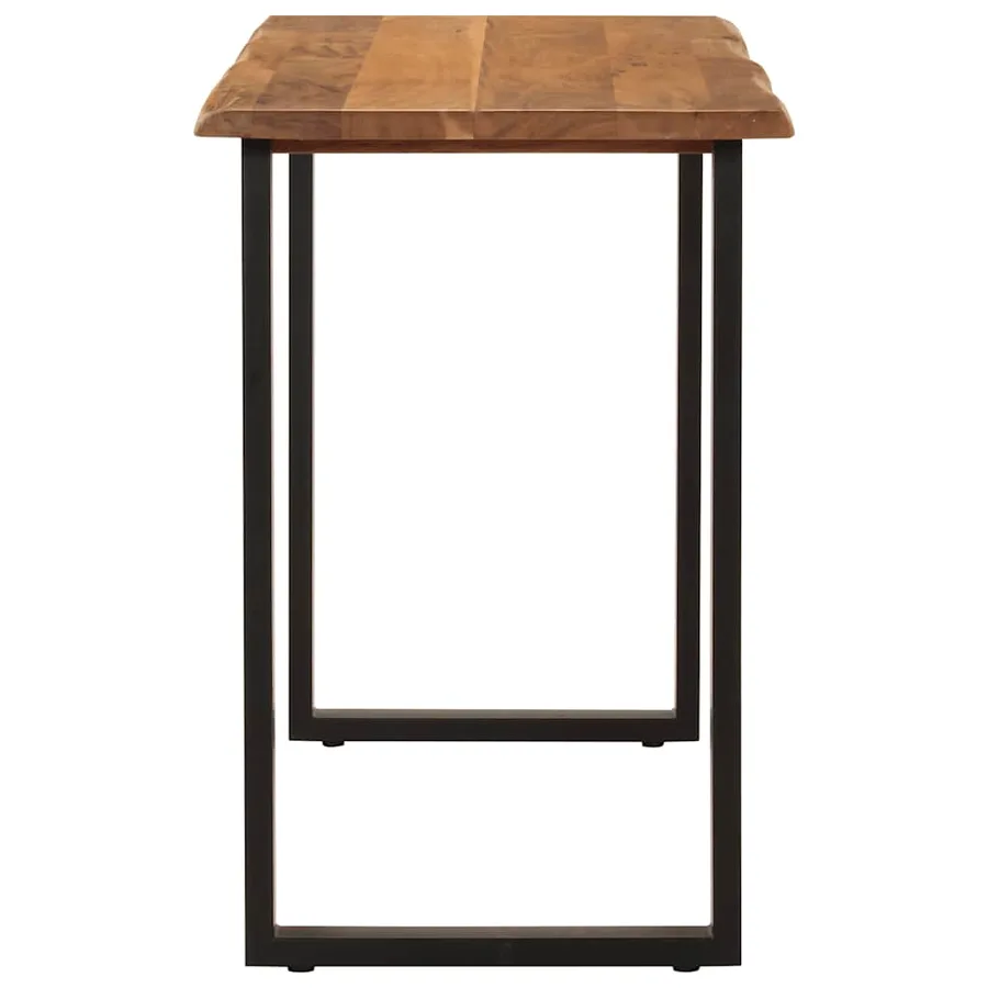 Table à dîner 110x50x76 cm Bois d'acacia solide - 5