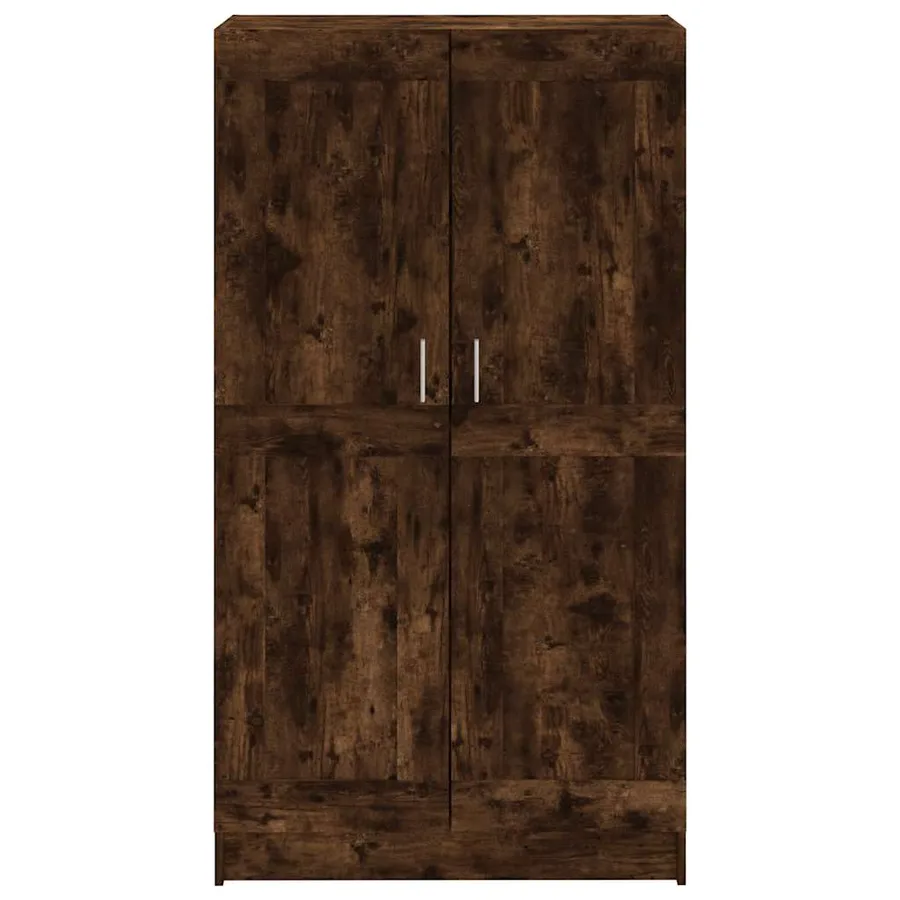 Bibliothèque Chêne fumé 82,5x30,5x150 cm Bois d'ingénierie - 4