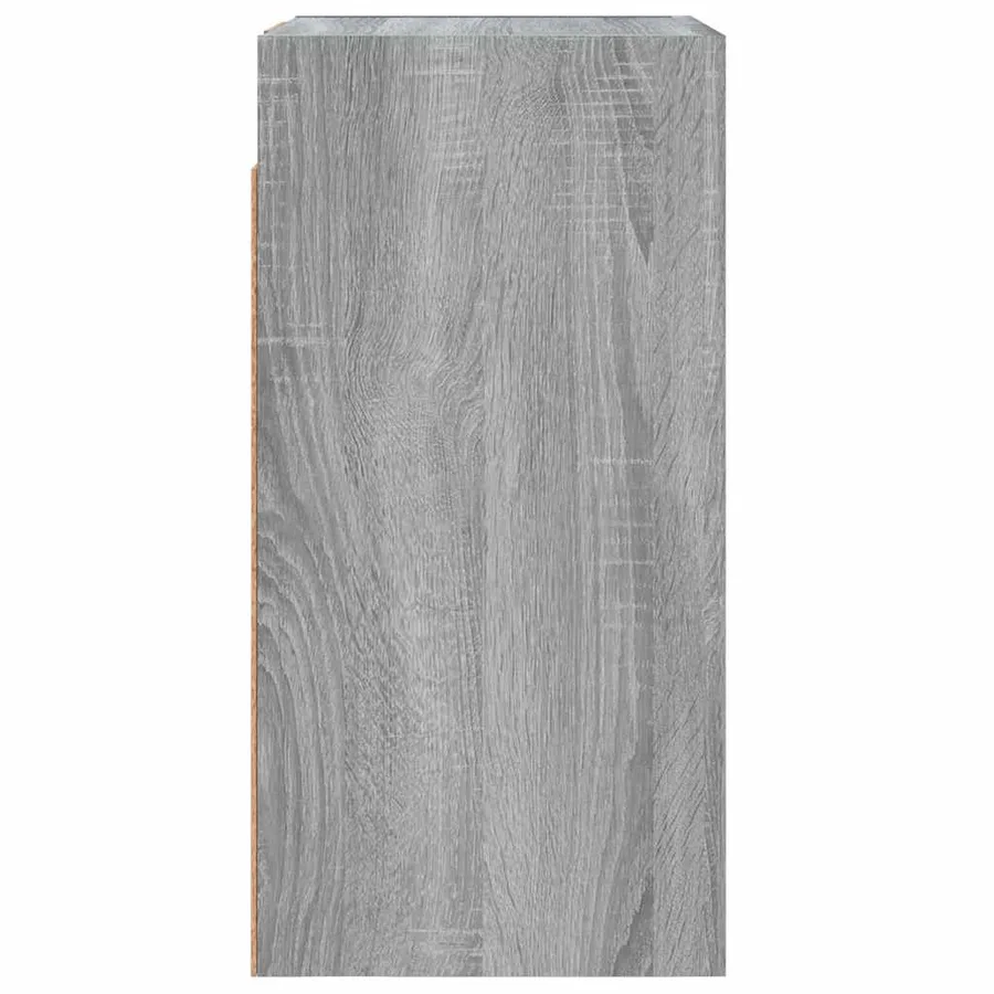 Meubles TV Sonoma gris 30,5x30x60 cm Bois d'ingénierie - 6