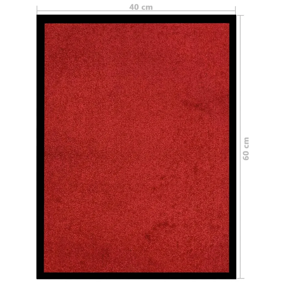 Paillasson Rouge 40x60 cm - 6