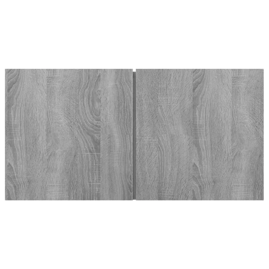 Ensemble de meubles TV 4 pcs Sonoma gris Bois d'ingénierie - 6