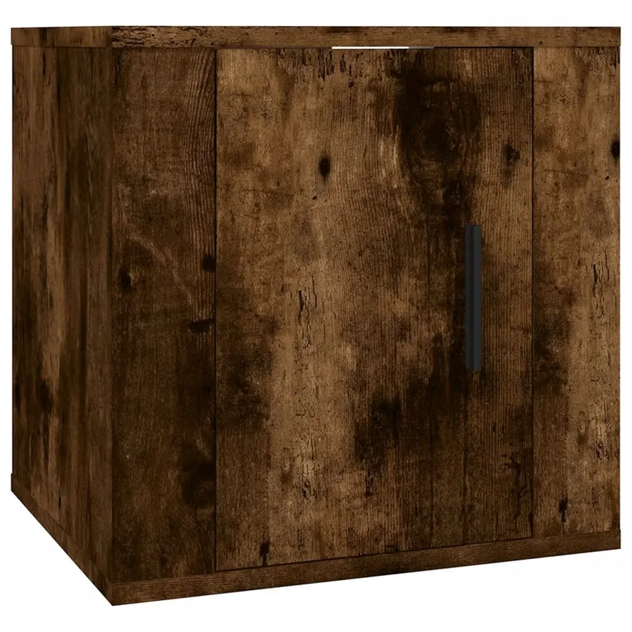 Ensemble de meubles TV 2 pcs Chêne fumé Bois d'ingénierie - 6