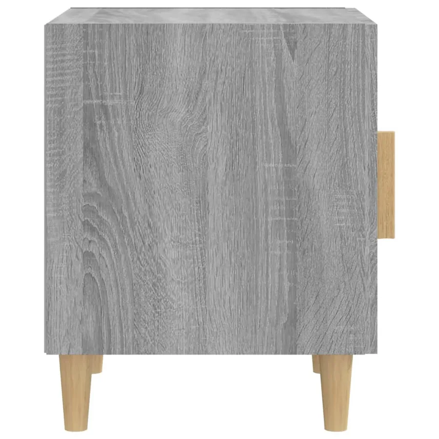 Tables de chevet 2 pcs Sonoma gris Bois d'ingénierie - 5