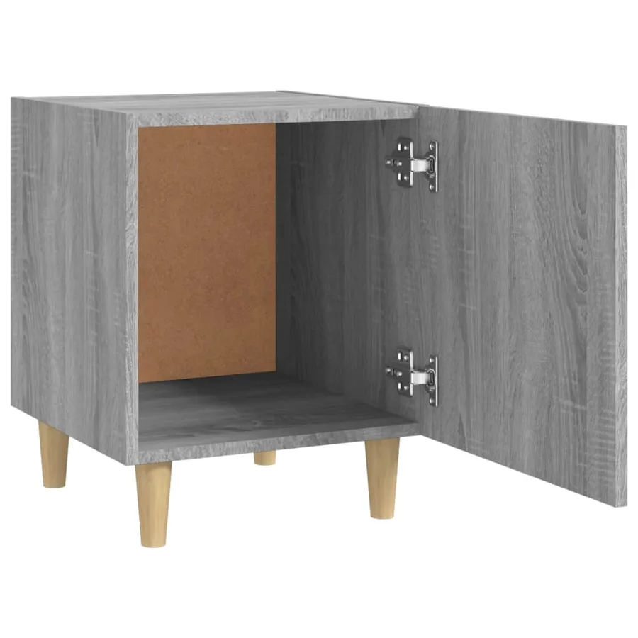Tables de chevet 2 pcs Sonoma gris Bois d'ingénierie - 6