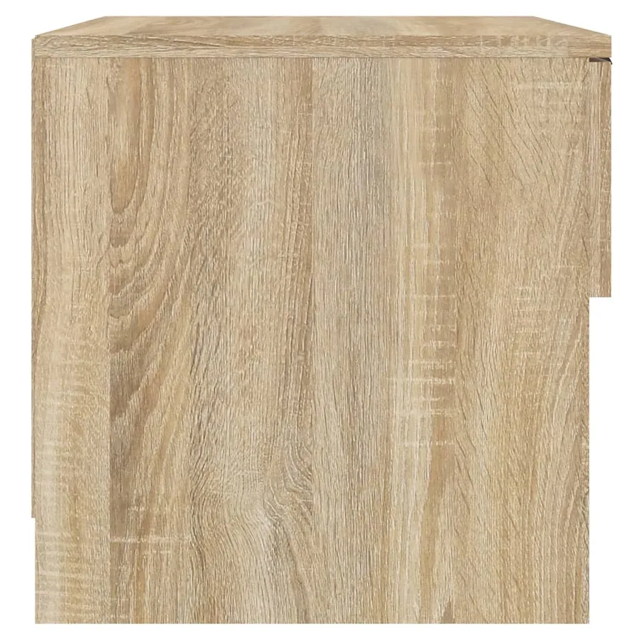 Tables de chevet 2 pcs Chêne Sonoma Bois d'ingénierie - 5