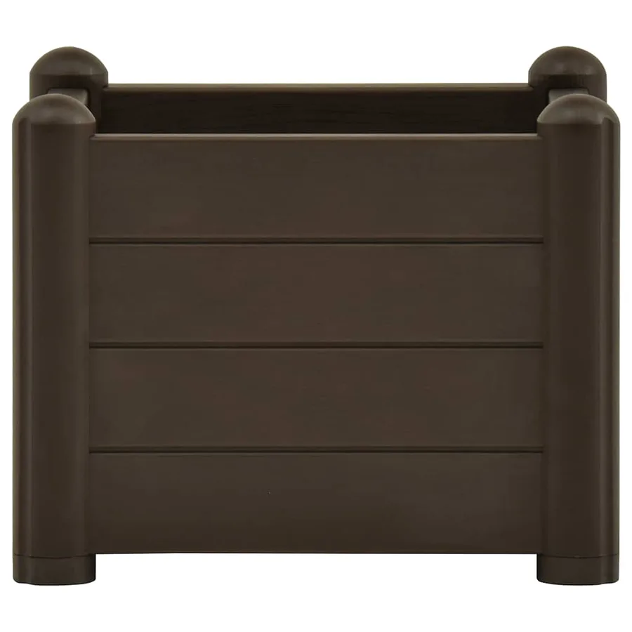 Lit surélevé de jardin PP Moka 43x43x35 cm - 3