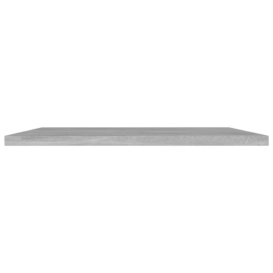 Panneaux de bibliothèque 8 pcs gris béton bois d’ingénierie - 3