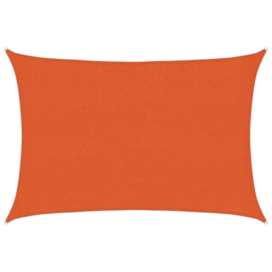 Voile d'ombrage 160 g/m² Orange 2,5x3,5 m PEHD - 2