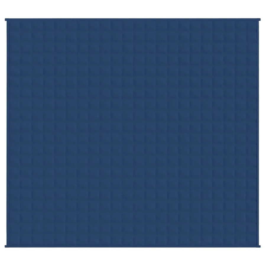 Couverture lestée Bleu 220x230 cm 11 kg Tissu - 3
