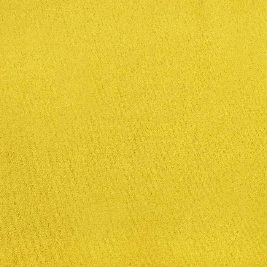 Chaises à manger lot de 6 Jaune moutarde Velours - 8