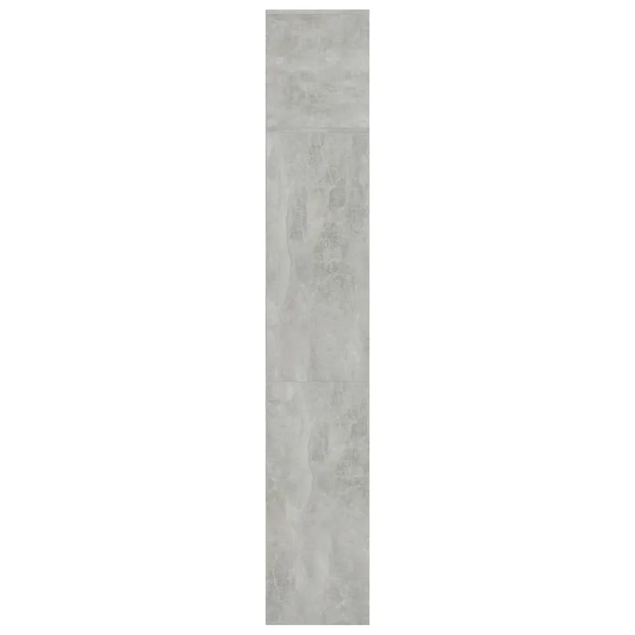 Jeu de bibliothèque/meuble TV 3 pcs Gris béton 180x30x180 cm - 5