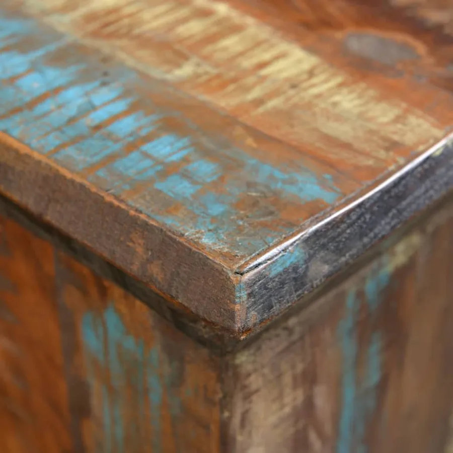 Tabouret Bois de récupération massif - 6
