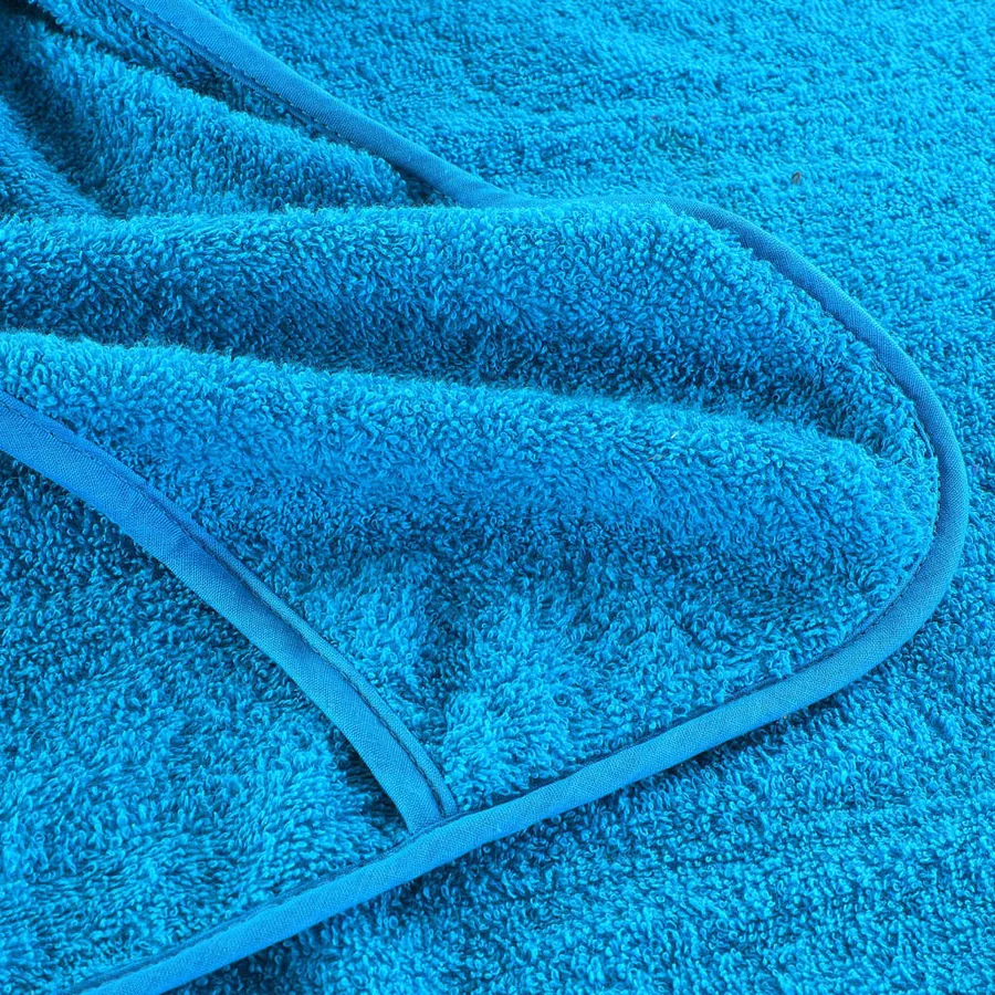 Serviettes de plage 4 pcs turquoise 60x135 cm tissu 400 GSM - 6