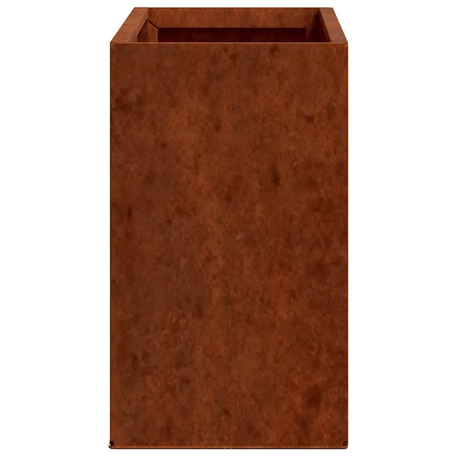 Jardinières murales 2 pcs Rouillé Acier corten 53x10x17 cm - 7