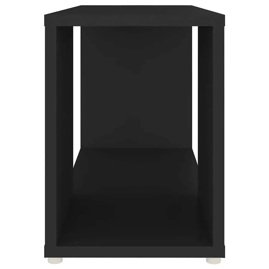 Meuble TV Noir 60x24x32 cm Bois d'ingénierie - 5