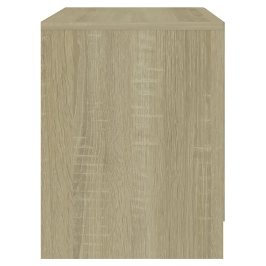 Table de chevet chêne sonoma 45x34,5x44,5 cm bois d’ingénierie - 5