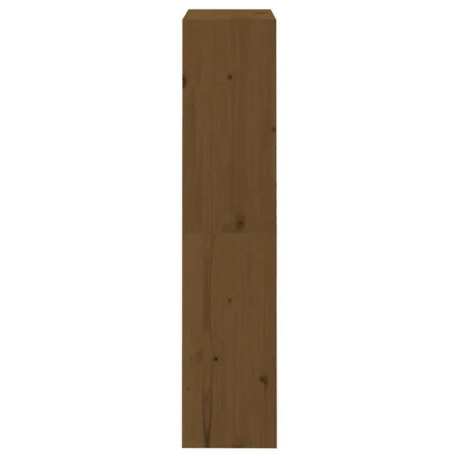 Bibliothèque/Séparateur de pièce Marron miel 60x30x135,5 cm Pin - 6