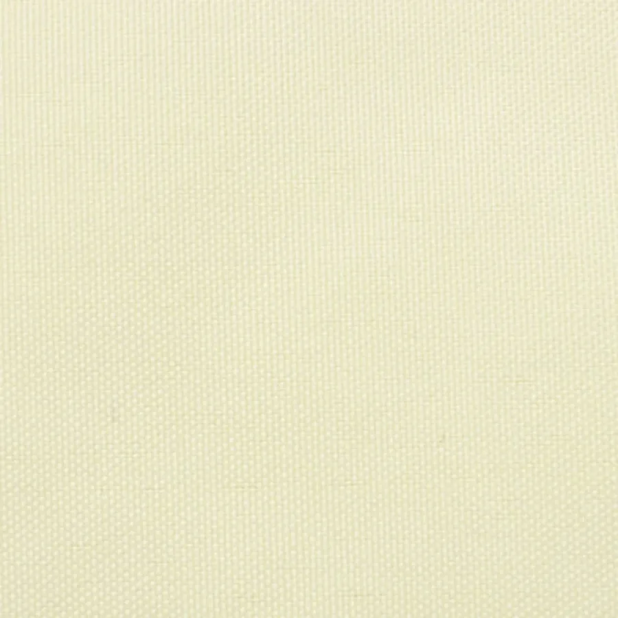 Voile de parasol Tissu Oxford trapèze 2/4x3 m Crème - 3