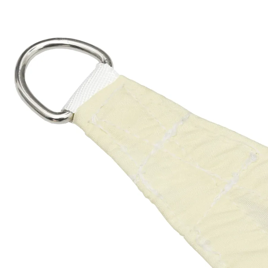 Voile de parasol Tissu Oxford trapèze 2/4x3 m Crème - 4