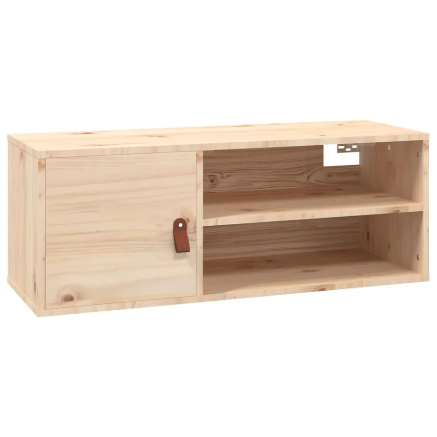 Armoire murale 80x30x30 cm Bois de pin massif - 2