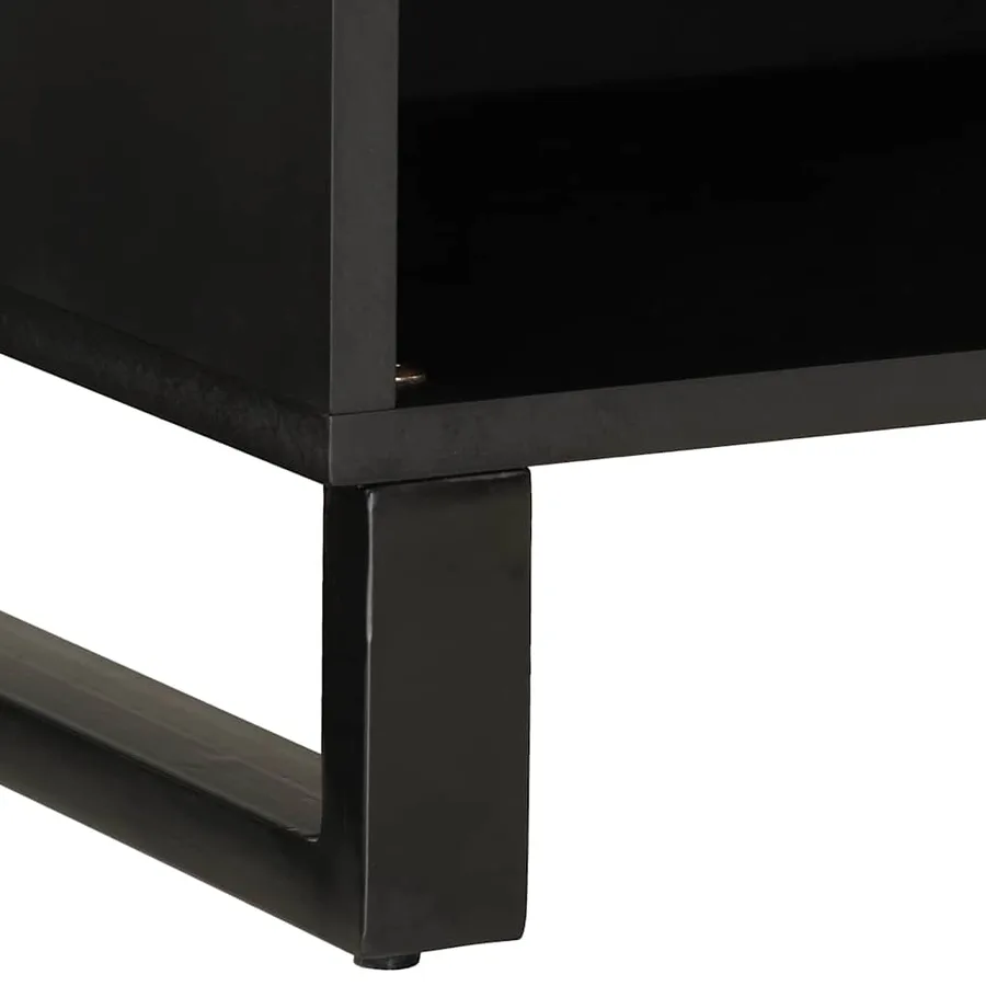 Meuble TV 60x33x43,5 cm bois massif de manguier - 7