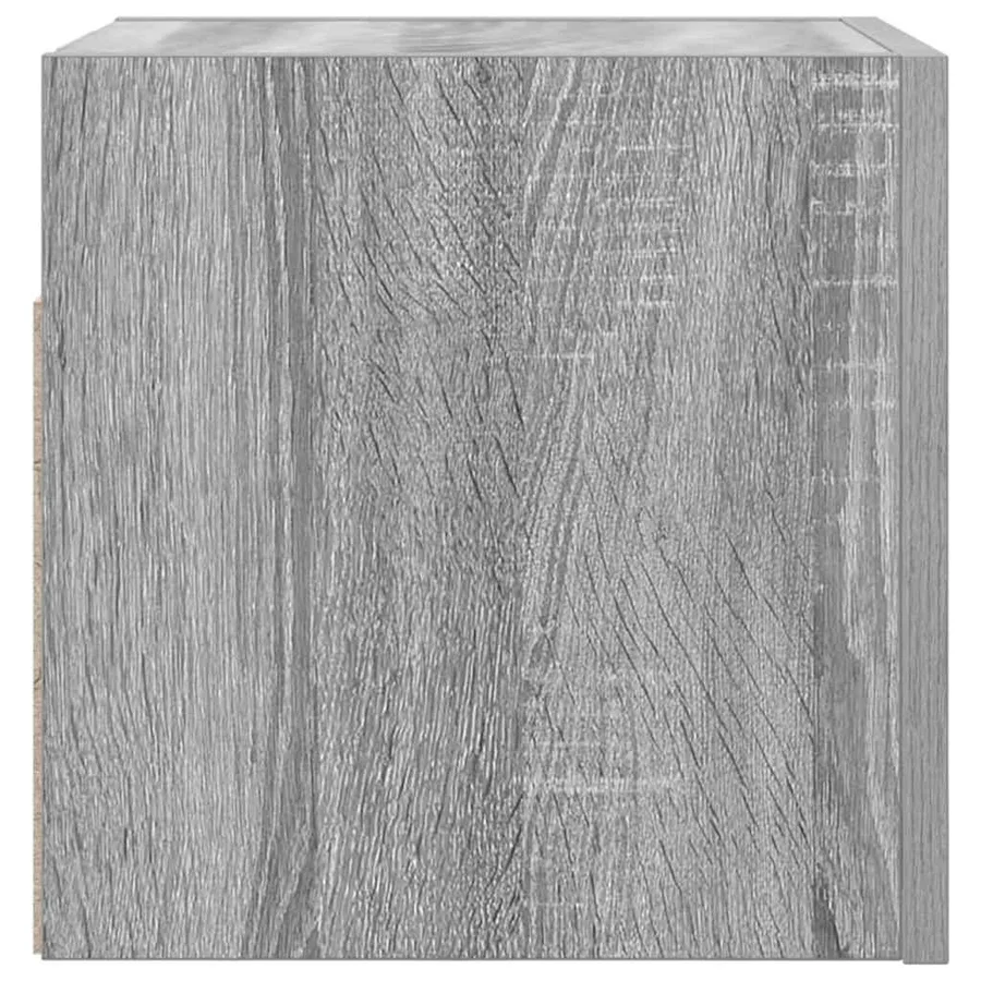 Meubles TV muraux 4 pcs Sonoma gris 30,5x30x30 cm - 5
